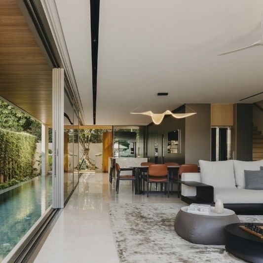 Tappeti Moderni GTDESIGN Progetto 72NG House Singapore