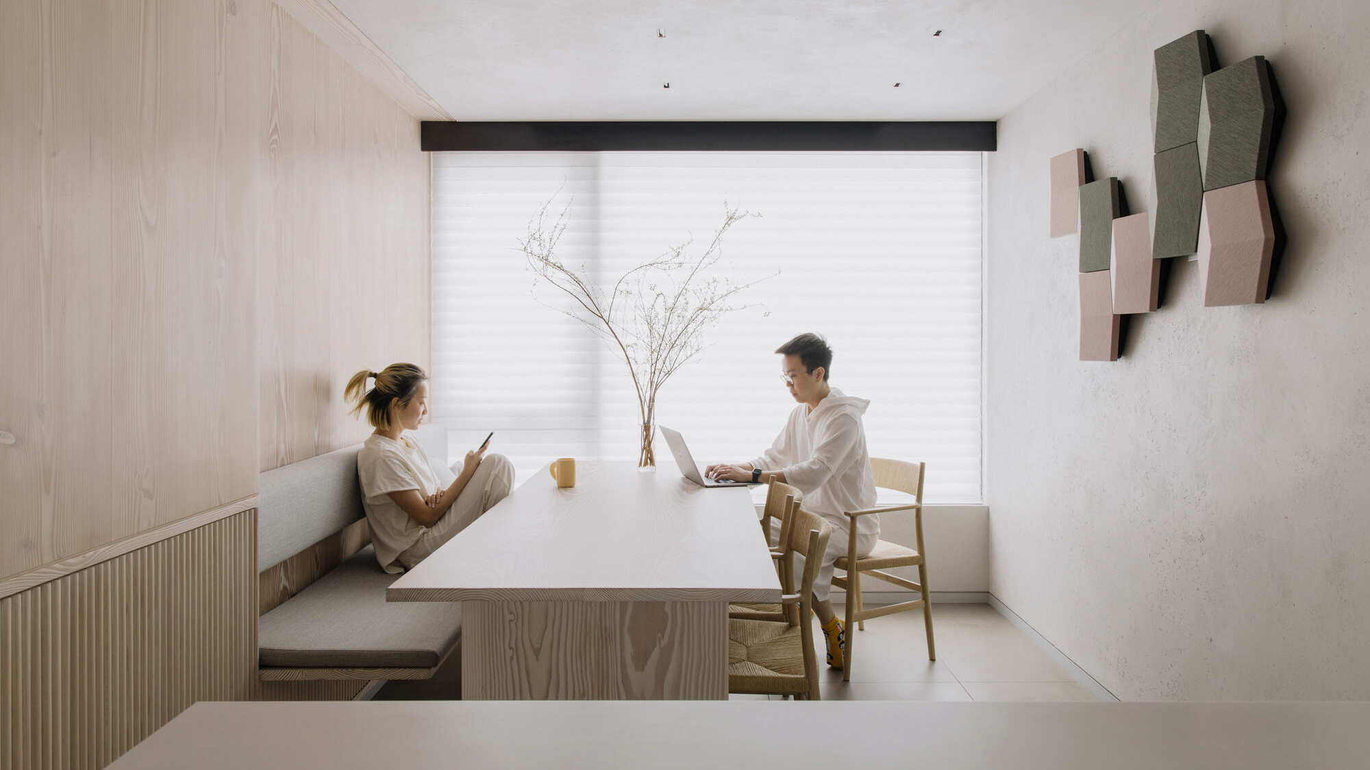 I tappeti In-Canto di G.T.DESIGN nel progetto an Urban Cottage di Lukstudio