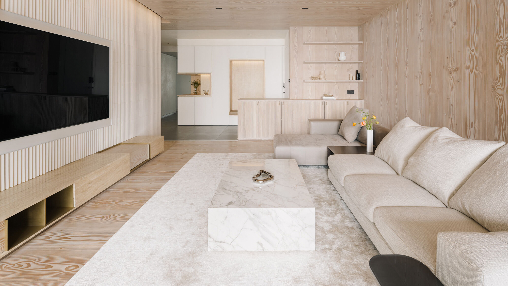 I tappeti In-Canto di G.T.DESIGN nel progetto an Urban Cottage di Lukstudio
