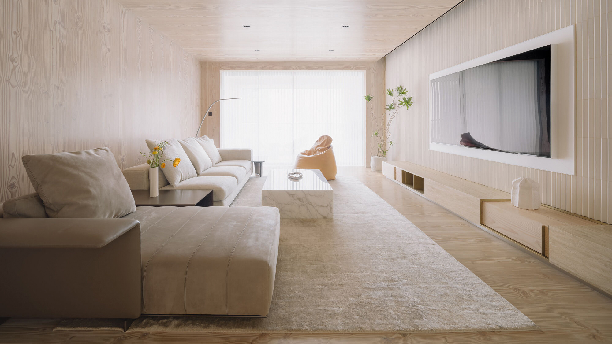 I tappeti In-Canto di G.T.DESIGN nel progetto an Urban Cottage di Lukstudio