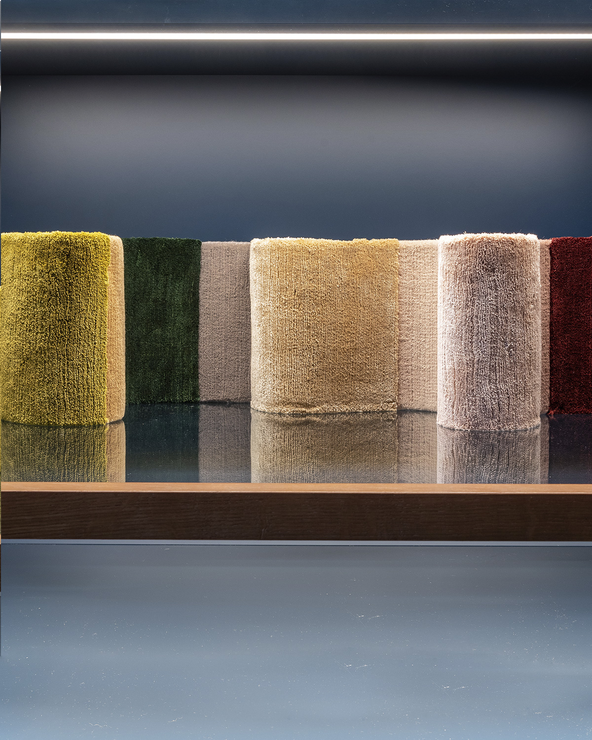 Customizable color palette, I Gemelli rugs by G.T.DESIGN
