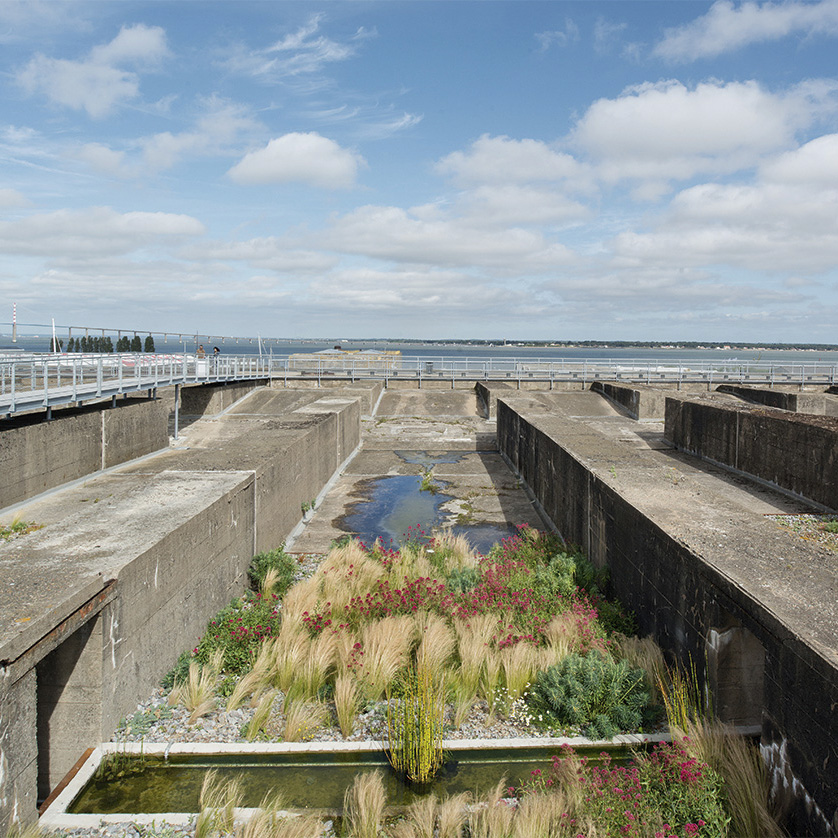 Toit de la base des sous-marins / Gilles Clément LE JARDIN DU TIERS-PAYSAGE : ÉVOLUTION 2012