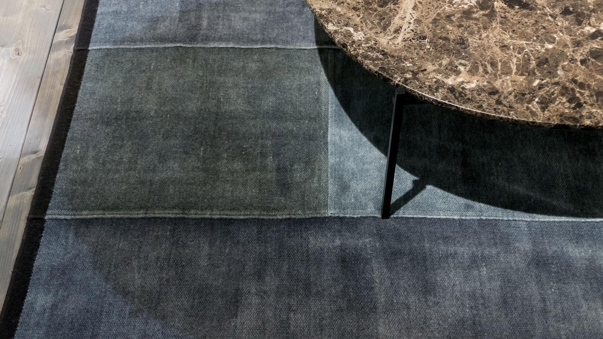 Modern wool rugs for the living room