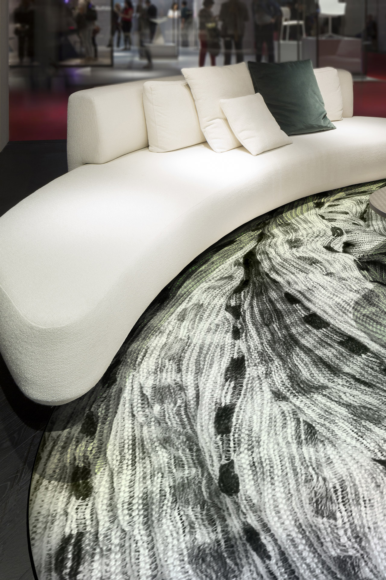 tappeto d'autore design sostenibile