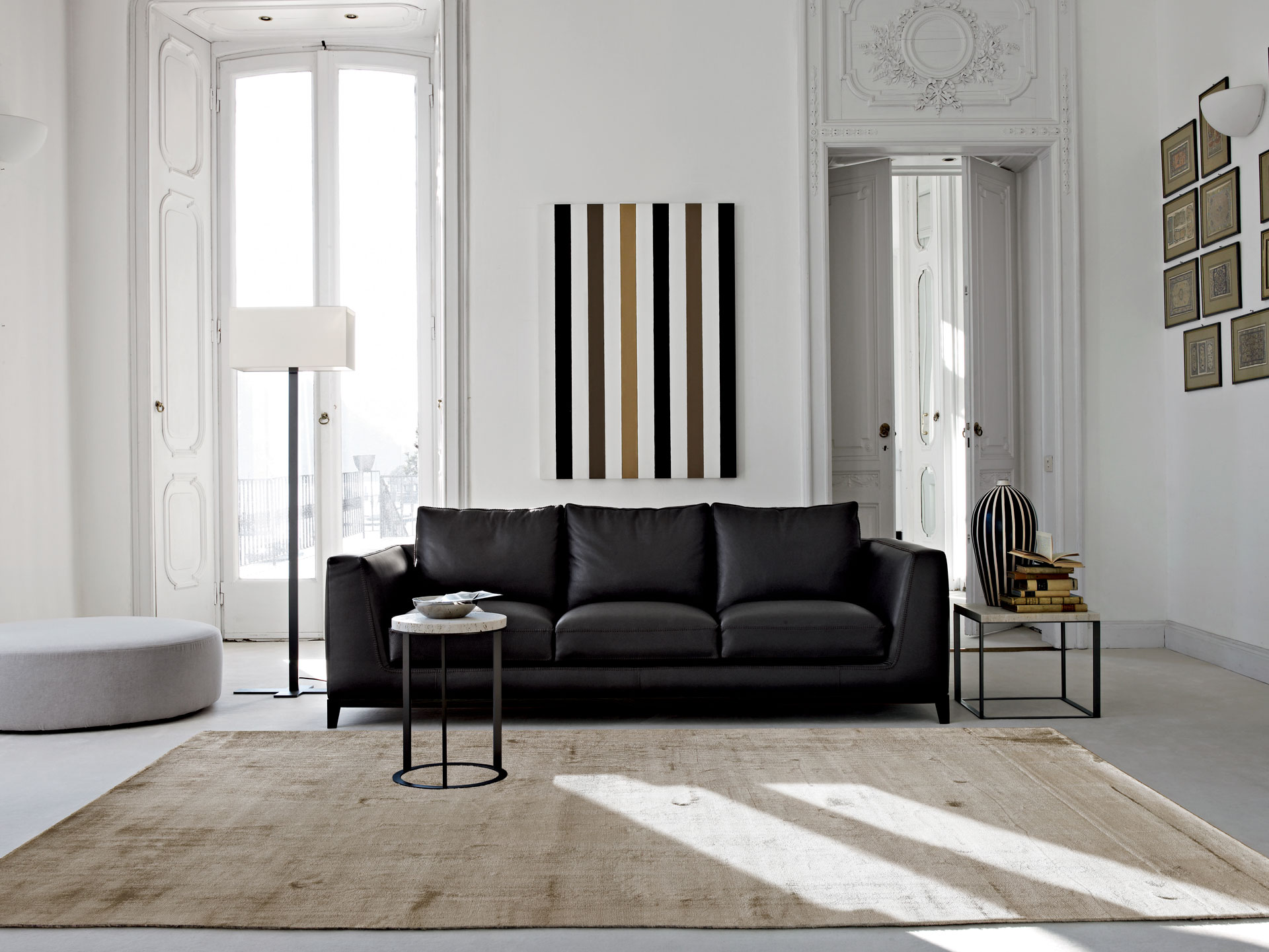 tappeto moderno in seta - modern silk rug
