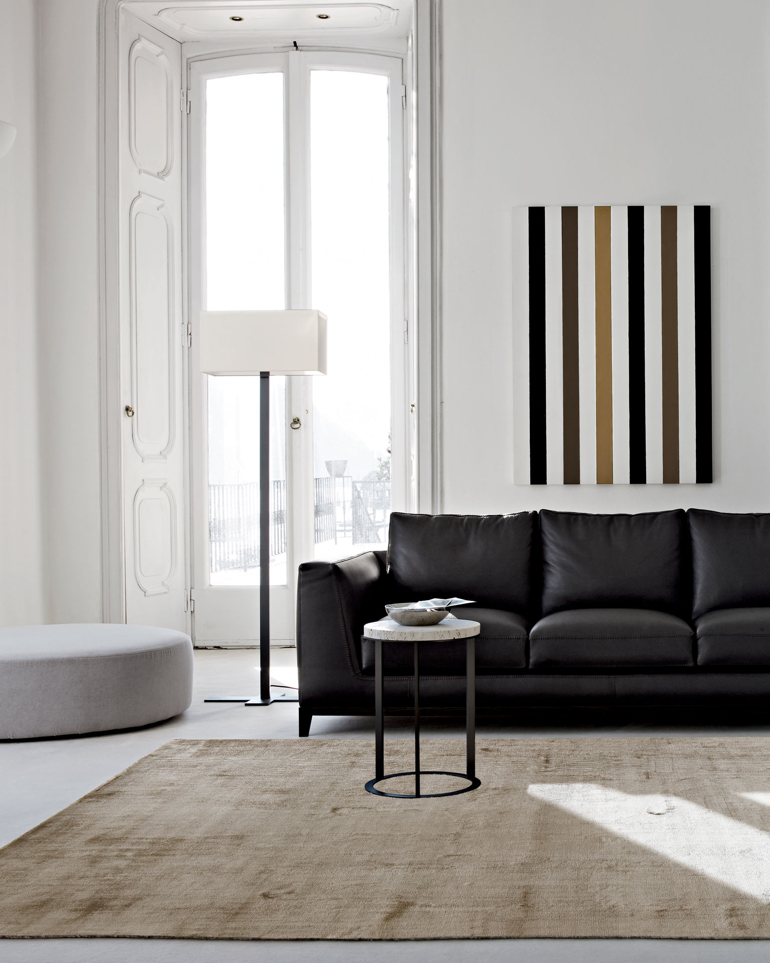 tappeto moderno in seta - modern silk rug