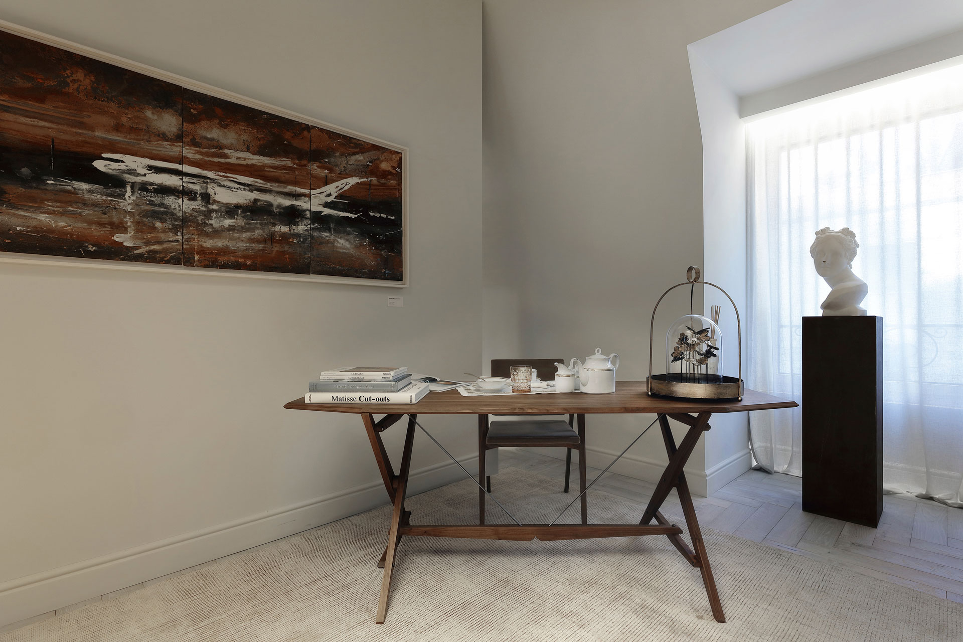 tappeto pregiato in seta - silk precious rug