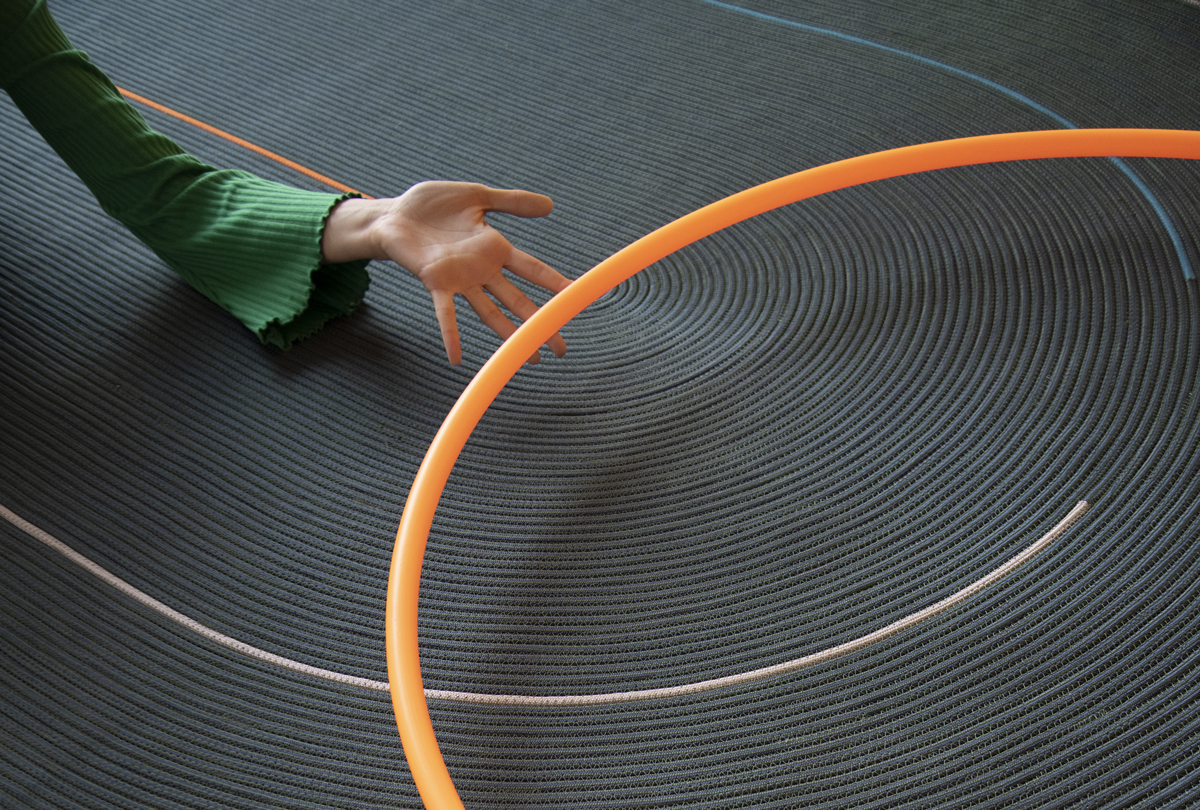 tappeto design collezione hula hoop